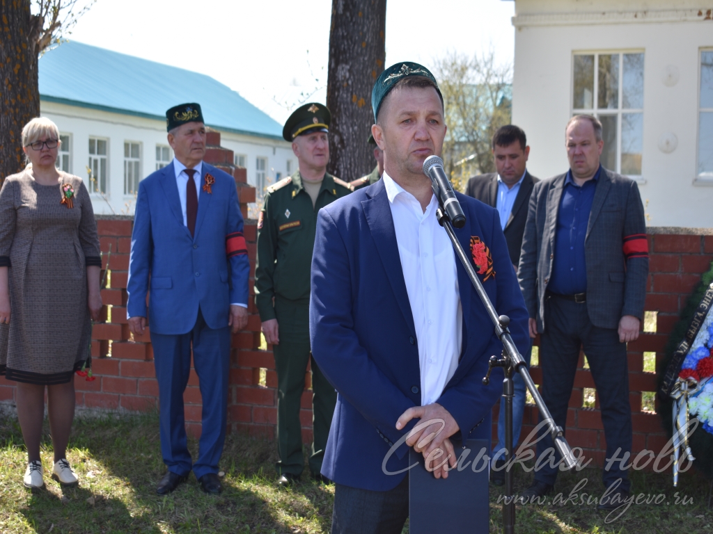 В Аксубаевском районе похоронили героически погибшего на Украине  военнослужащего Ильшата Хамидрахимова