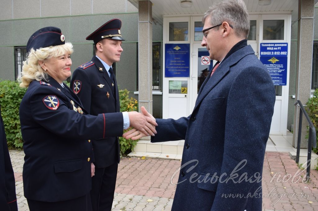 В Аксубаевском районе назначили нового начальника отдела внутренних дел