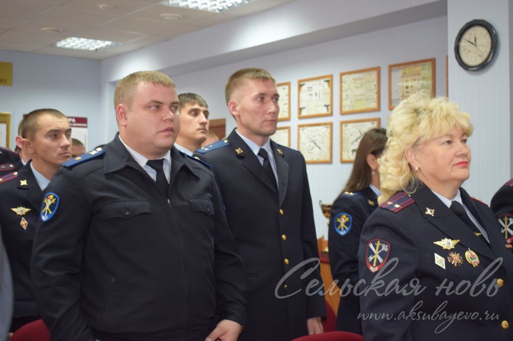В Аксубаевском районе назначили нового начальника отдела внутренних дел
