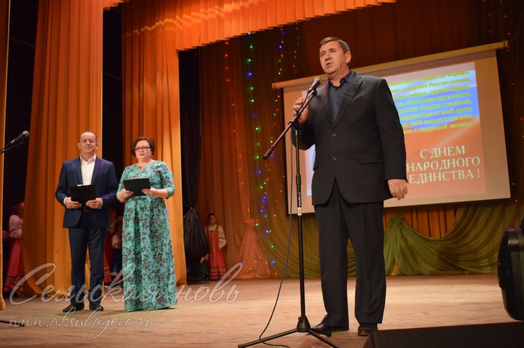 День народного единства и День Конституции Татарстана в Аксубаеве отметили концертом
