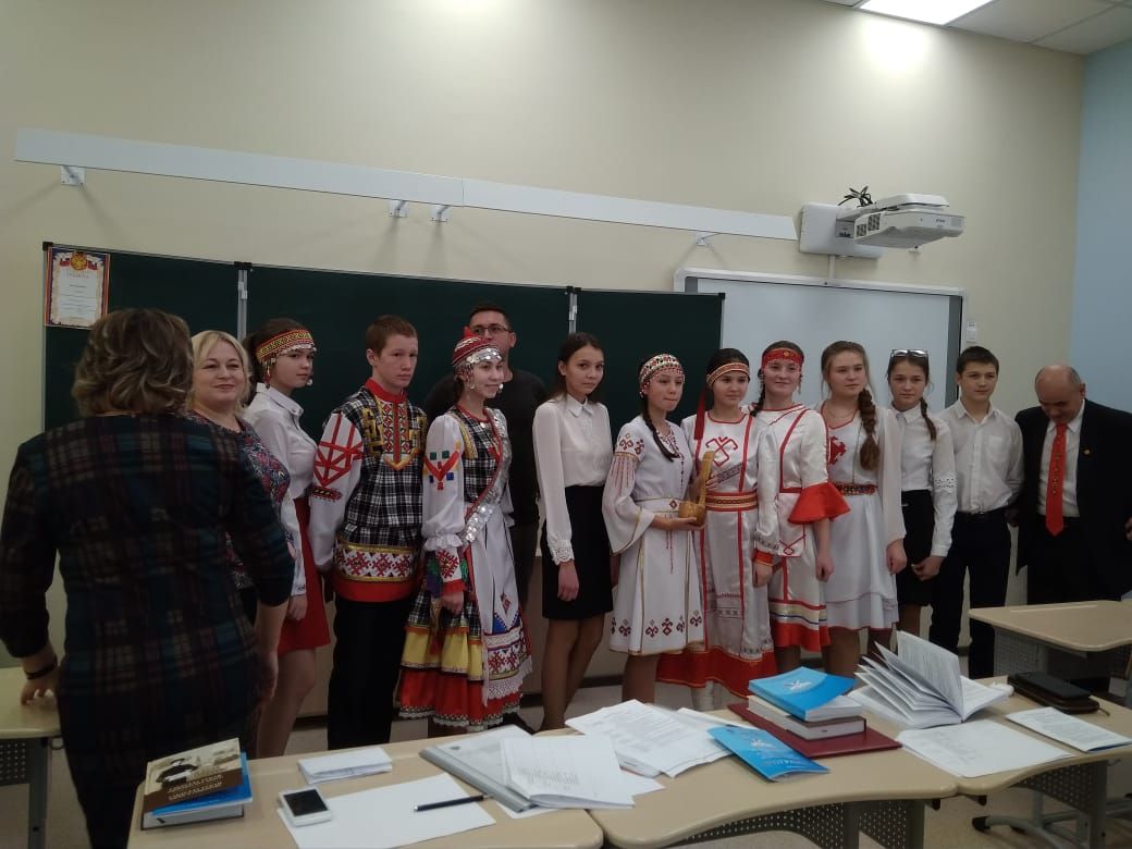Аксубаевская школьница представила научный проект о жизни и творчестве Сениэля