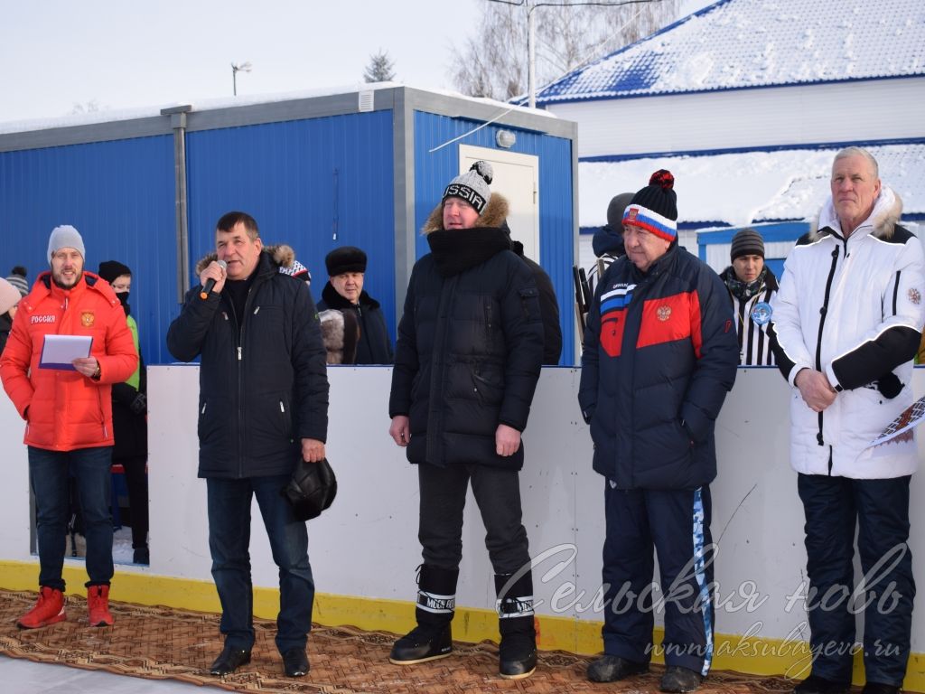 Федерация хоккея Татарстана проводит в Аксубаеве семейный праздник