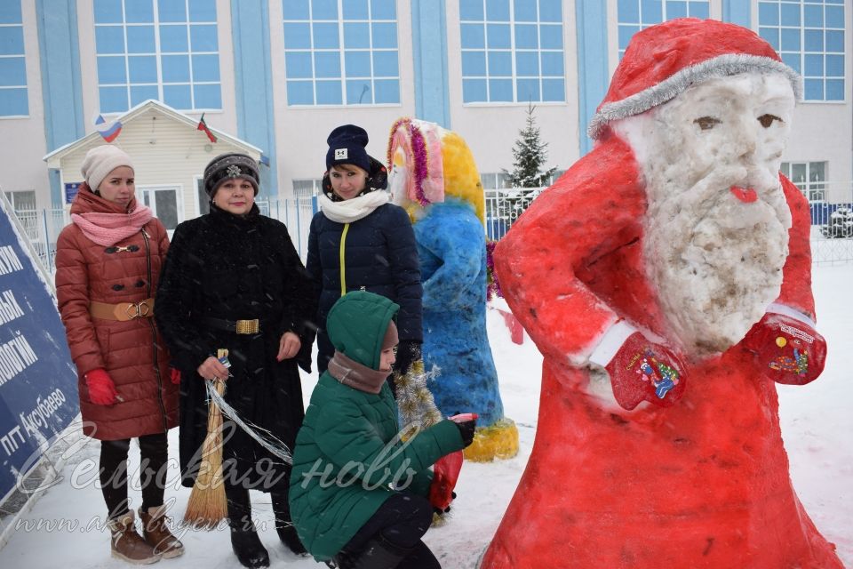Аксубаевский техникум оккупировал новогодний десант