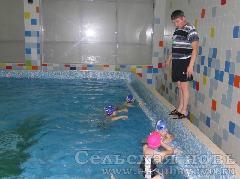 Аксубаевский бассейн "Дельфин" готовит будущих чемпионов 