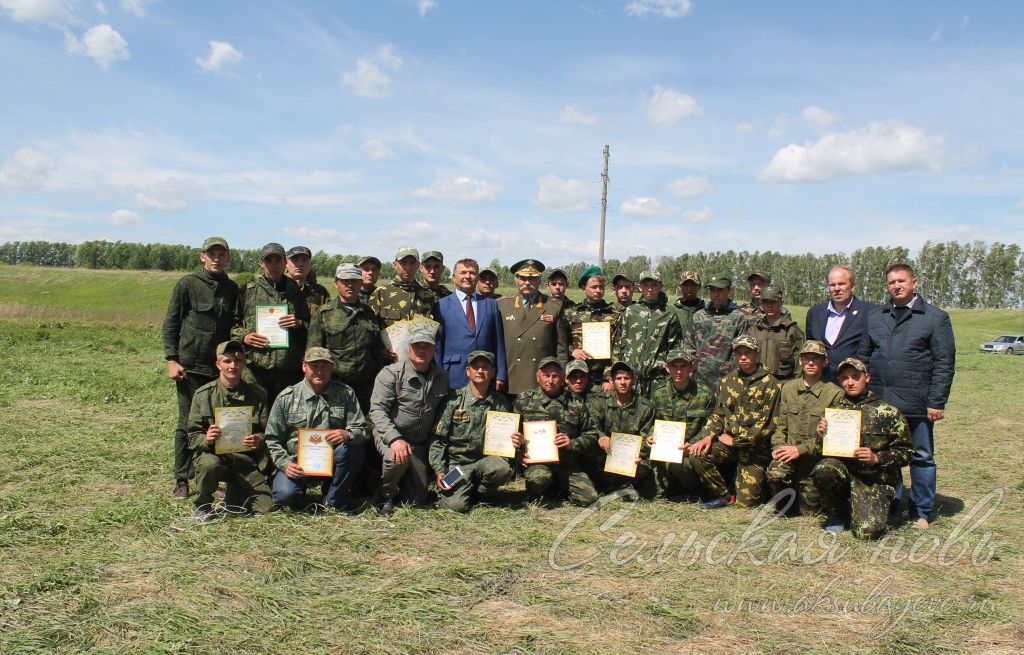 Аксубаевские юноши прошли учебно-полевые сборы
