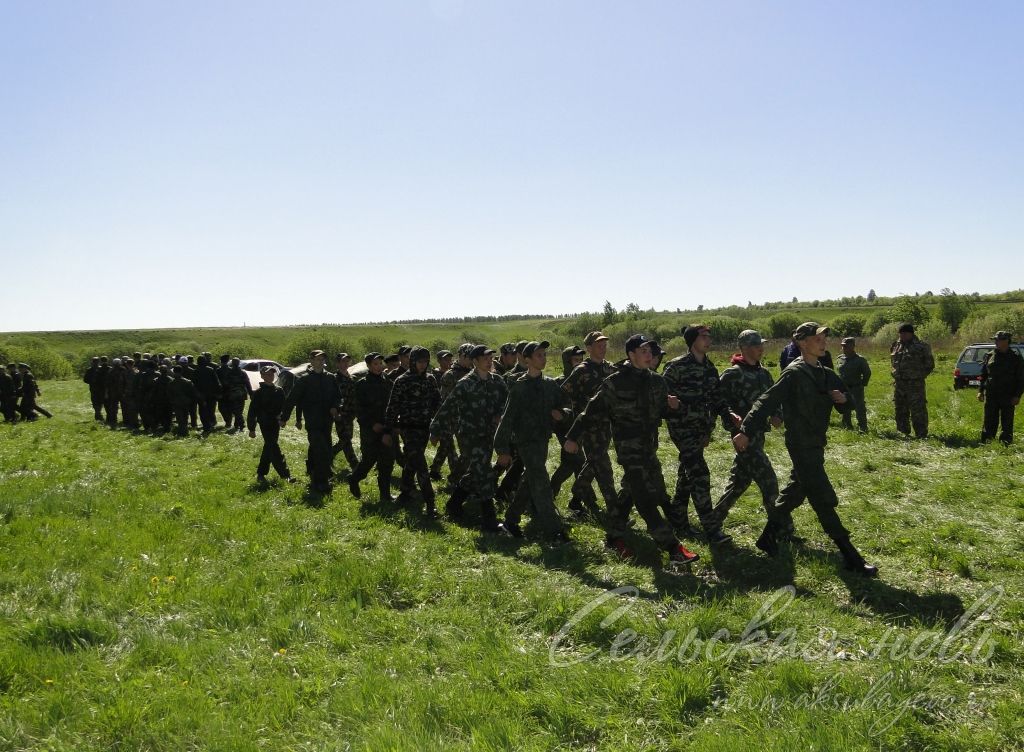 Аксубаевские юноши прошли учебно-полевые сборы