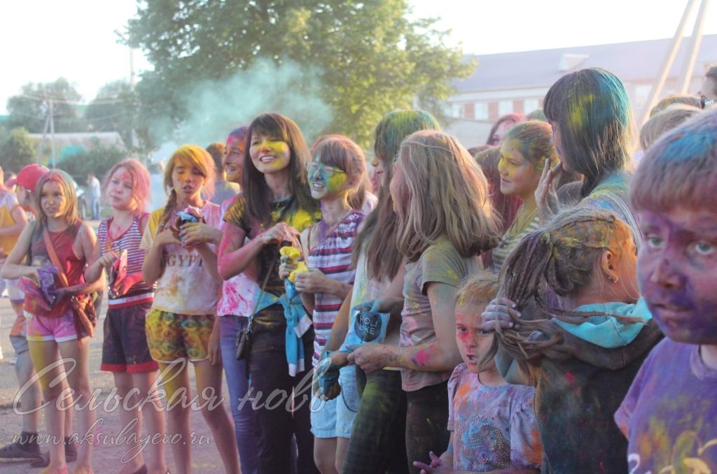В Аксубаеве пройдет «Фестиваль красок»