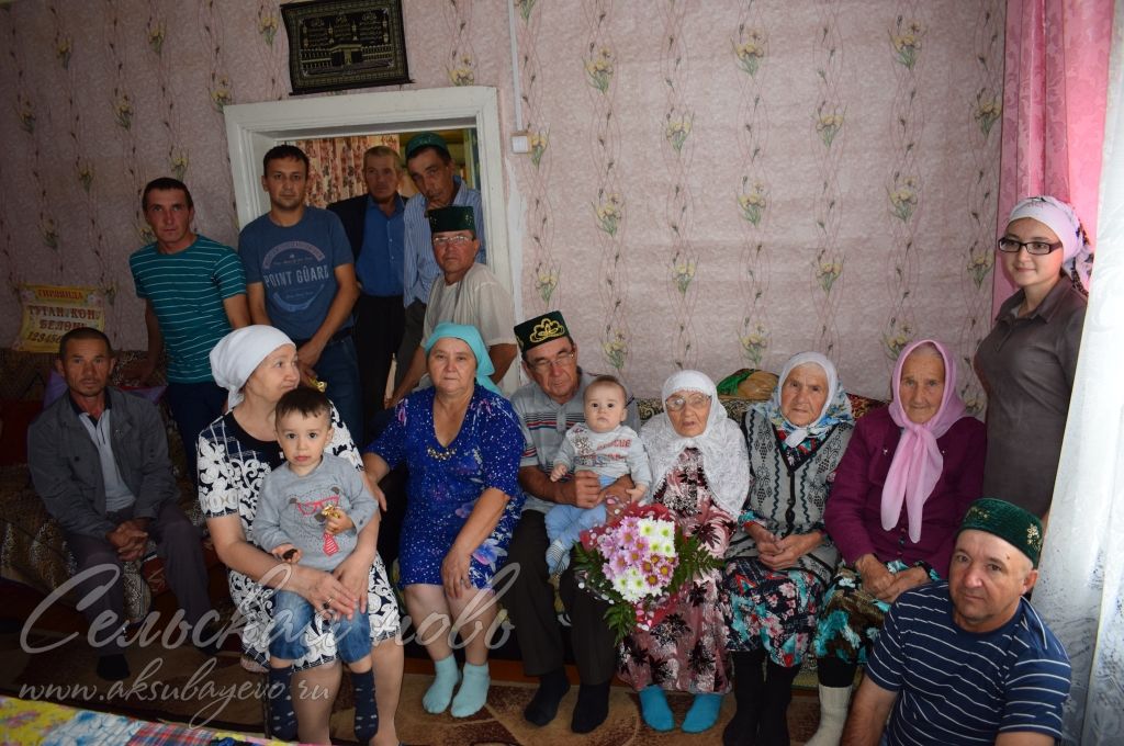 Аксубаевская юбилярша зазвала гостей на свой праздник