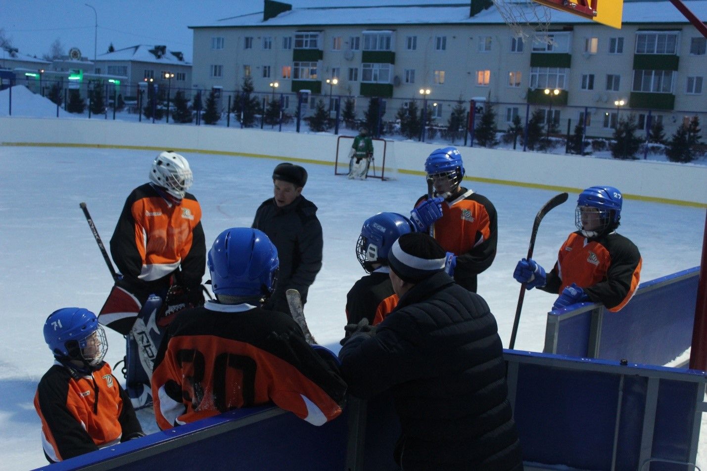 В Аксубаевском районе состоялось первенство по хоккею среди юношей 2004-2005 г.р.