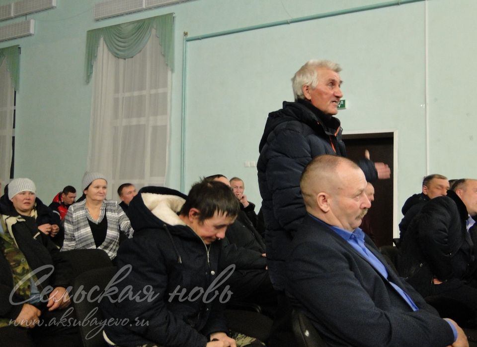 Жители Емелькинского поселения Аксубаевского района благодарили от души  за дорогу