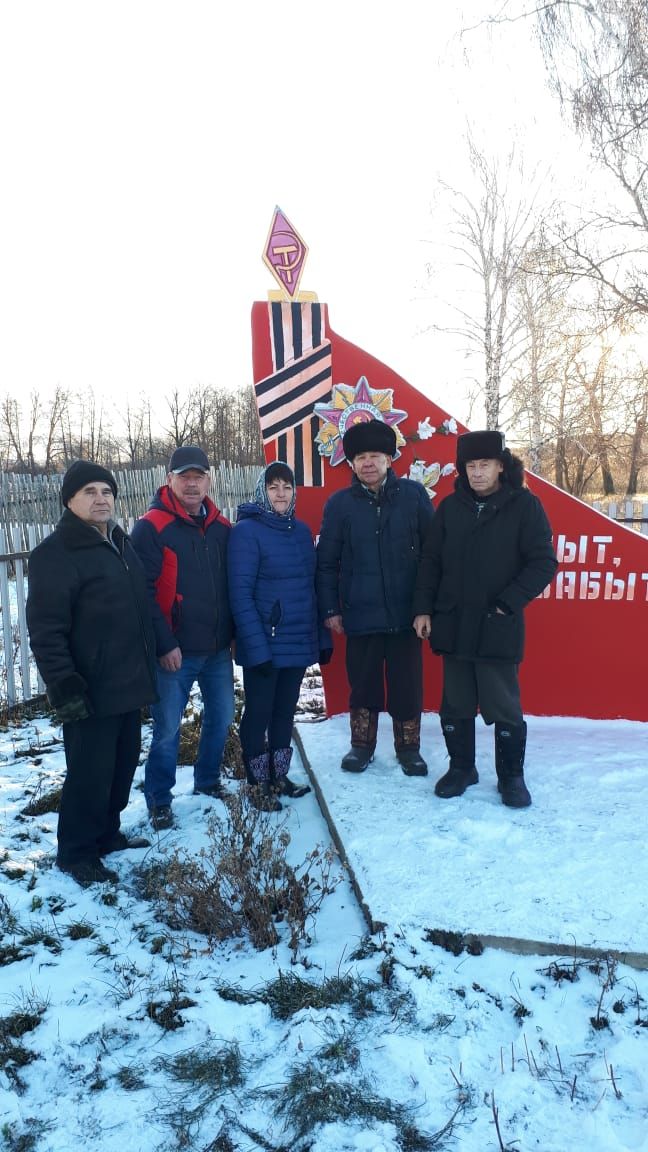 В Аксубаевском районе построили Обелиск Воинской Славы