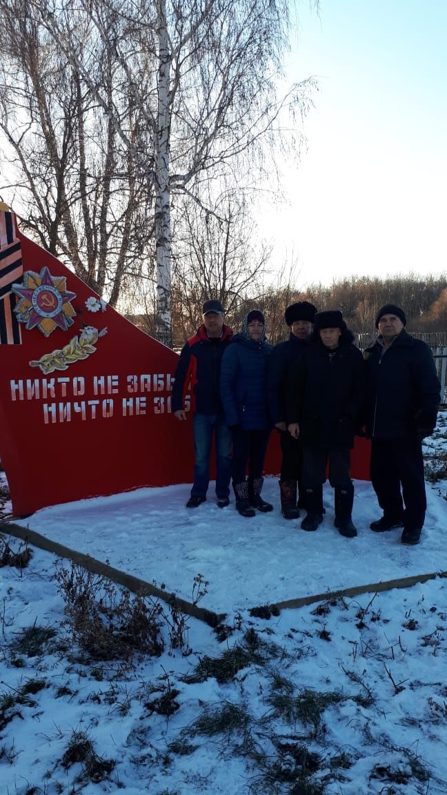 В Аксубаевском районе построили Обелиск Воинской Славы