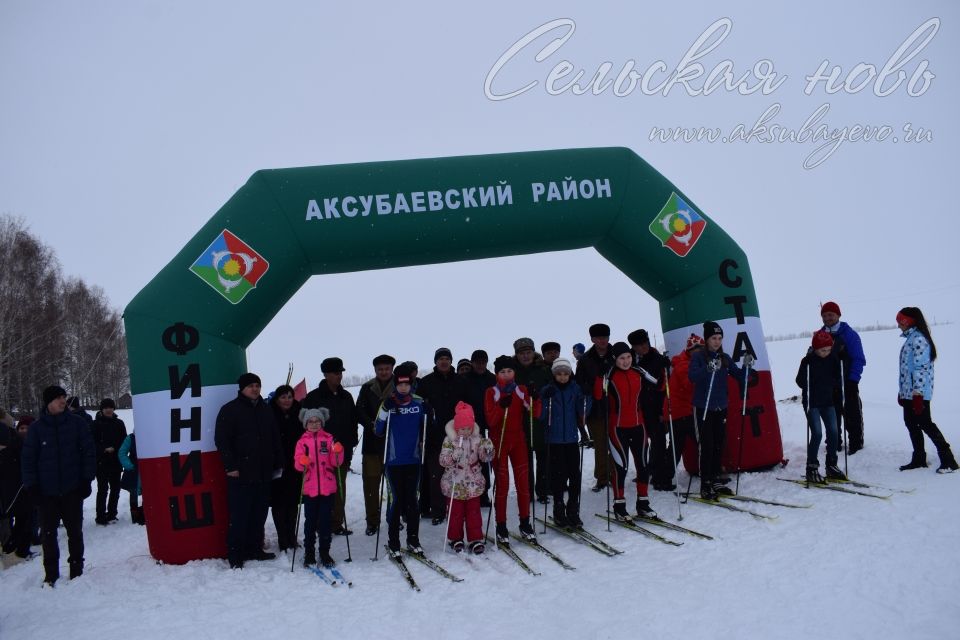 В Аксубаевском районе прошла лыжня в память о погибшем в Афганистане Владимире Маркине