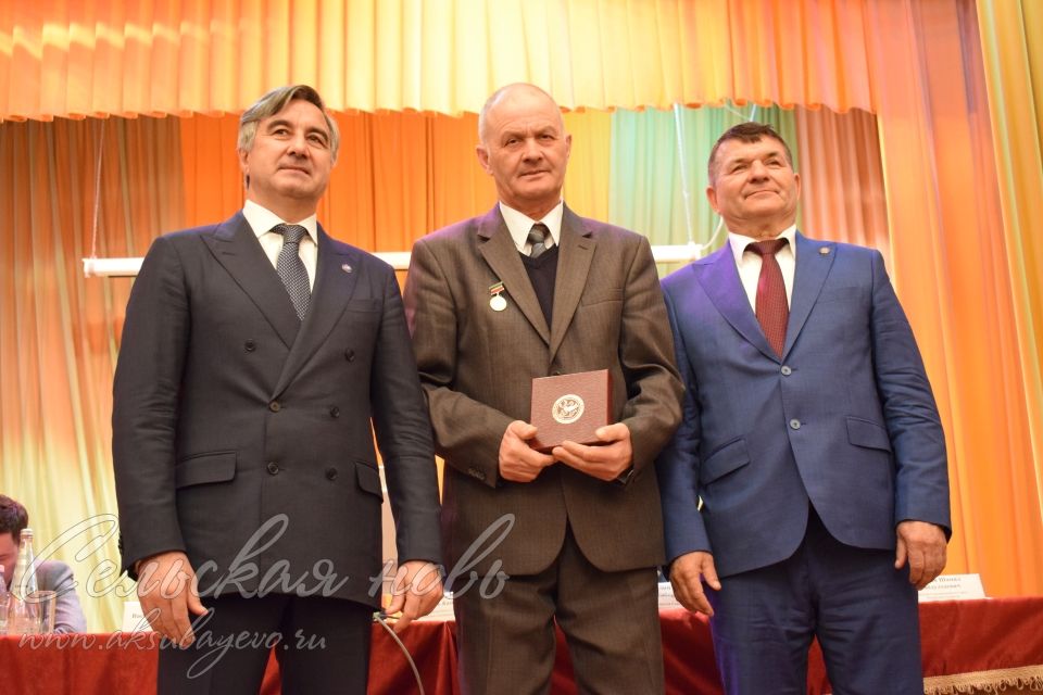 Аксубаевцы удостоились республиканских наград