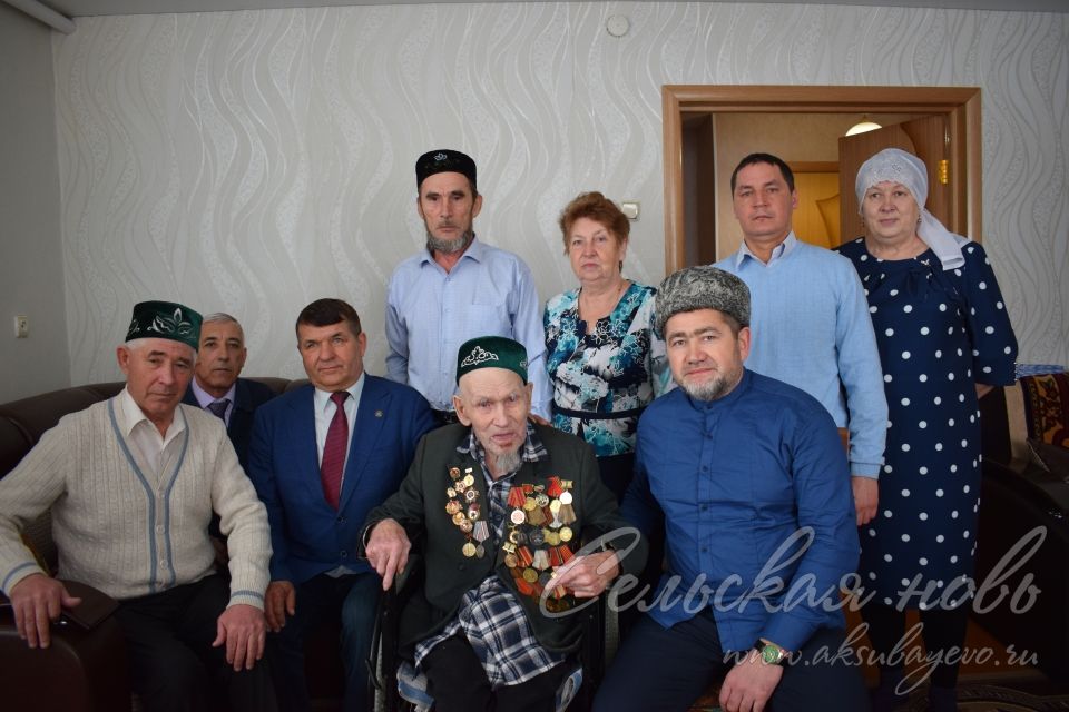 Аксубаевский ветеран ВОВ отметил юбилей
