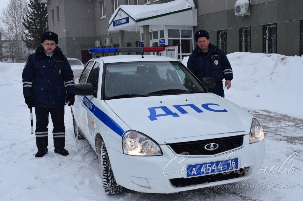 Аксубаевские журналисты вышли в очередной  рейд с госавтоинспекторами