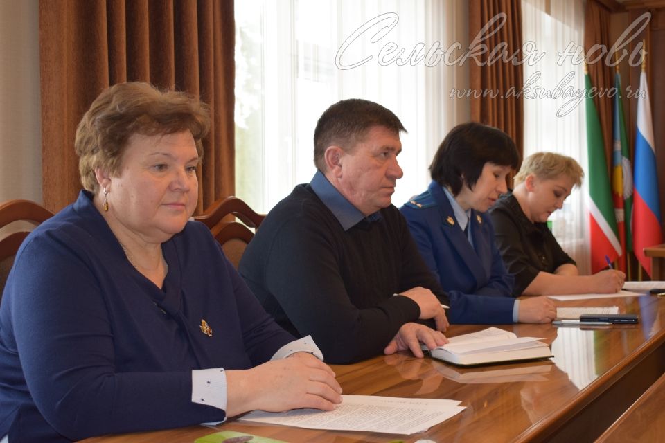 Обсудили антитеррористическую защищенность в Аксубаевском районе