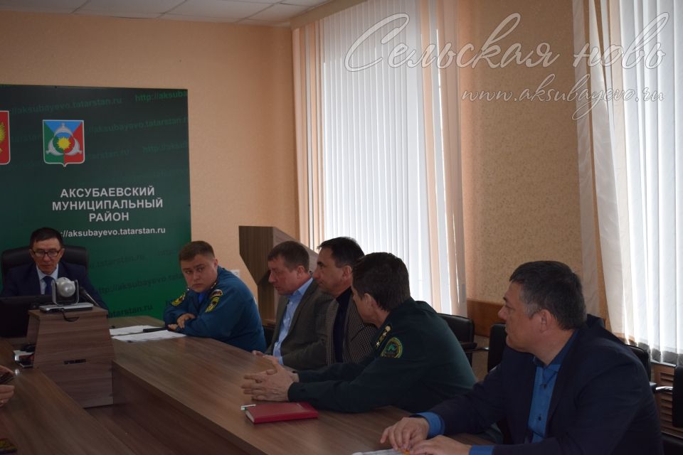 В Аксубаевском районе начались учения по предупреждению и ликвидации последствий ЧС