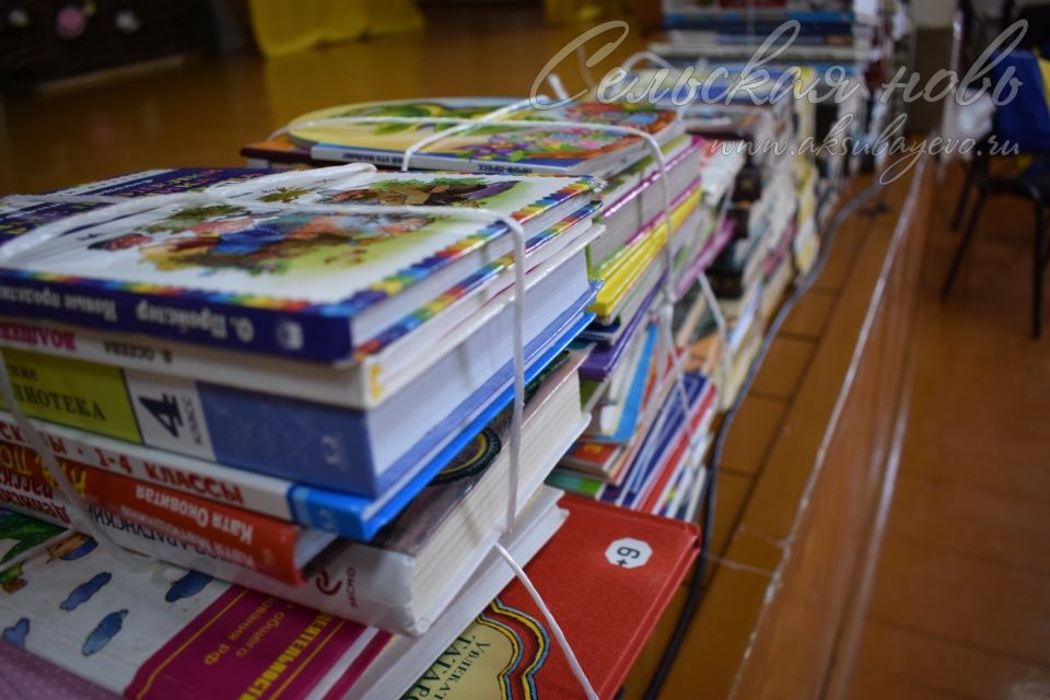 Аксубаевским детям подарили книги