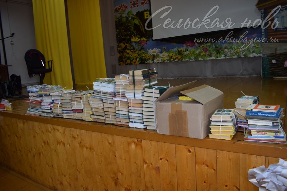 Аксубаевским детям подарили книги