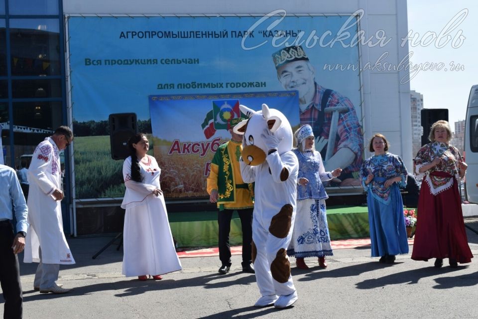 Аксубаевцы участвовали в казанской сельхозярмарке