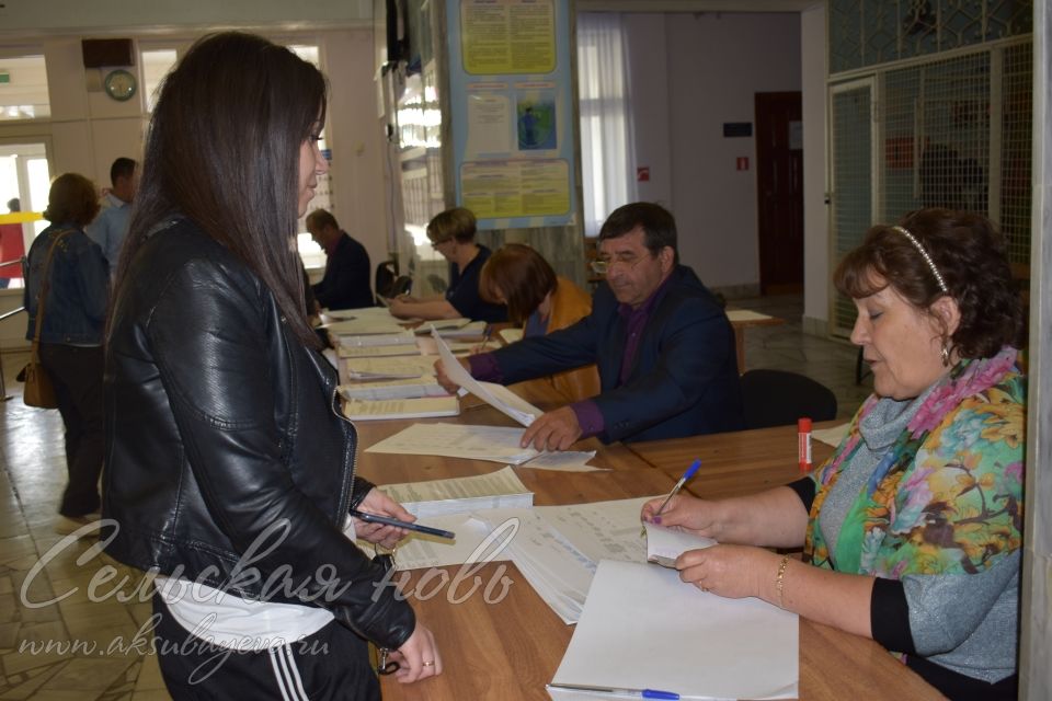 В предварительном голосовании от «Единой России» к полудню проголосовало 50 процентов избирателей Аксубаевского района