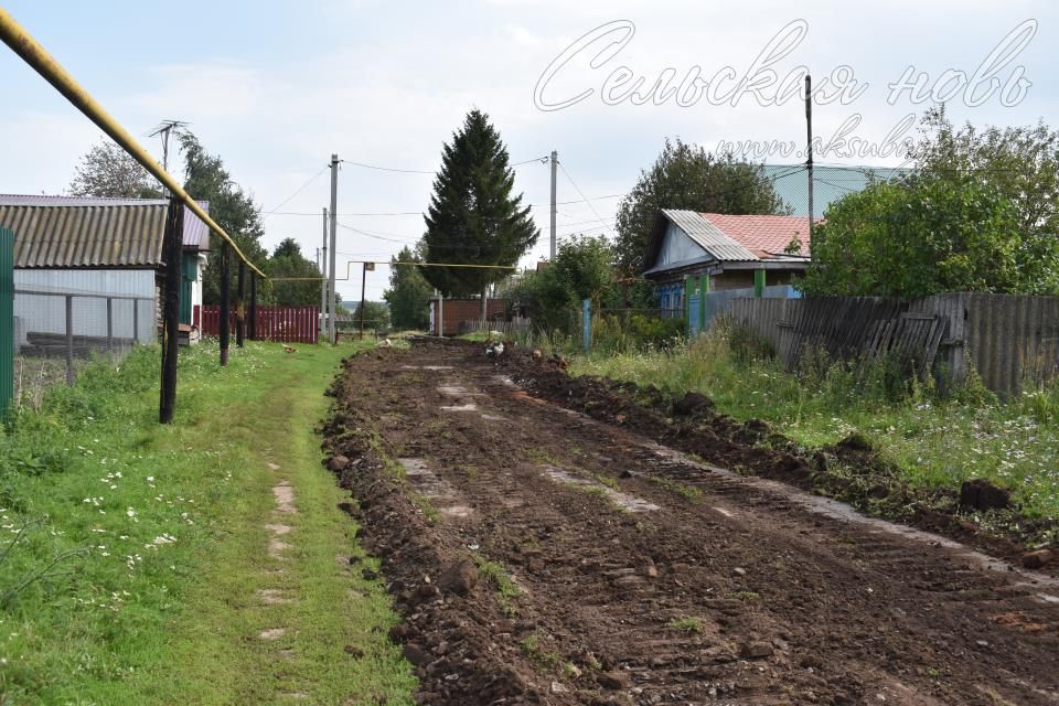 На улице Демьяна Бедного в Аксубаеве началось строительство дороги