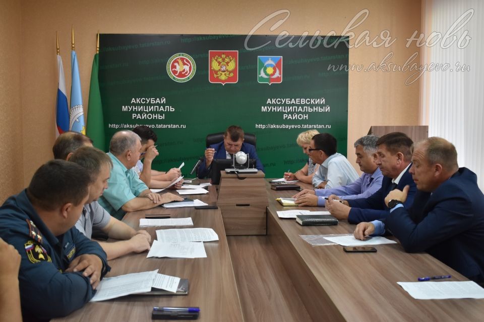 В Аксубаевском районе обсудили безопасность в праздники