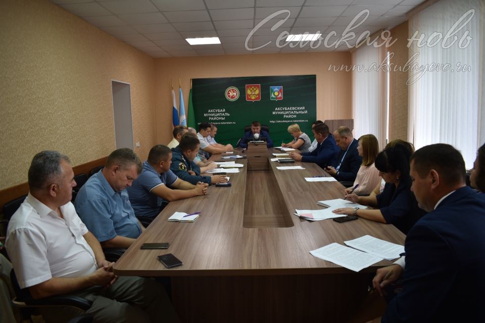 В Аксубаевском районе обсудили безопасность в праздники