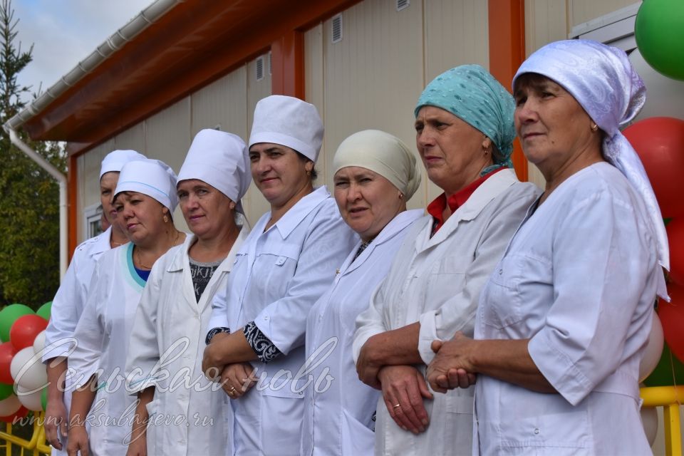 В Аксубаевском районе открыли новую модульную амбулаторию