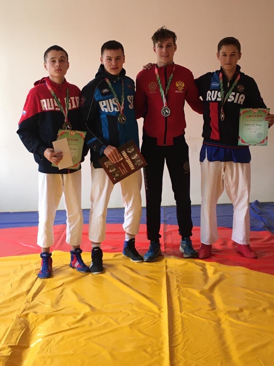 В копилку борцов Аксубаевской спортивной школы добавилось еще пять медалей