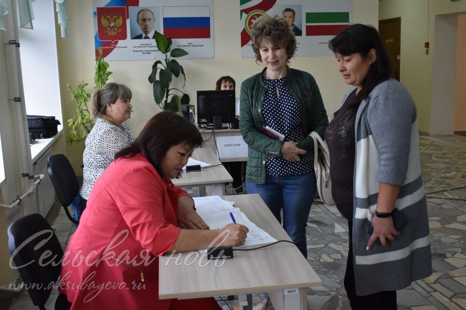На 13 часов в Аксубаевском районе проголосовало 53 процента избирателей