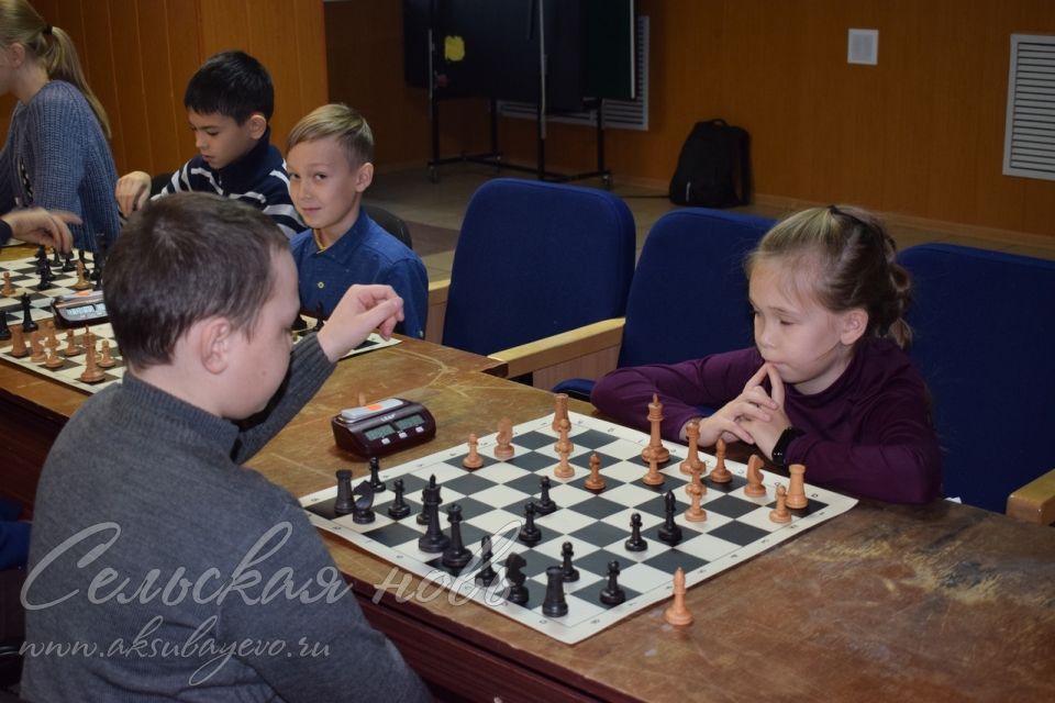 В Аксубаеве прошло Первенство по шахматам