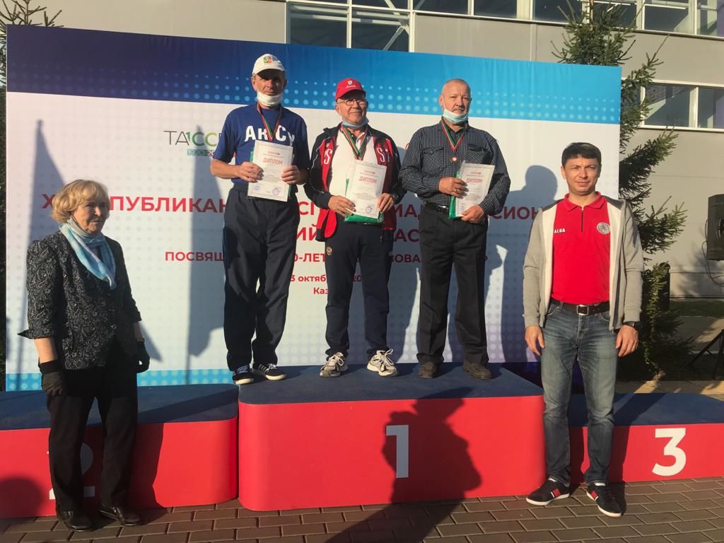 Аксубаевский союз пенсионеров – бронзовый призер республиканской Спартакиады