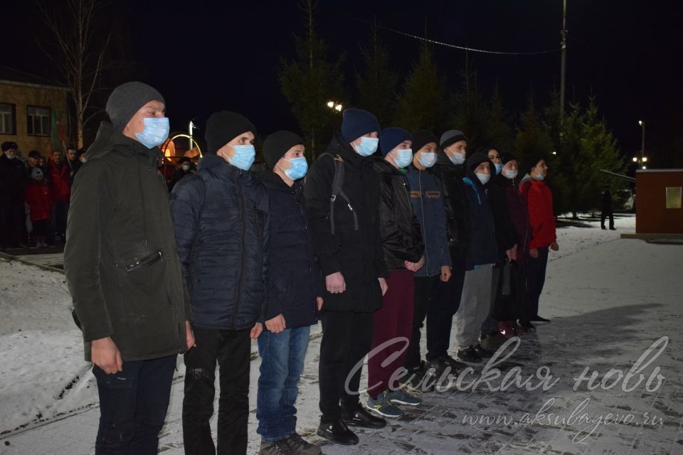Аксубаевские новобранцы отслужат как надо и вернутся домой