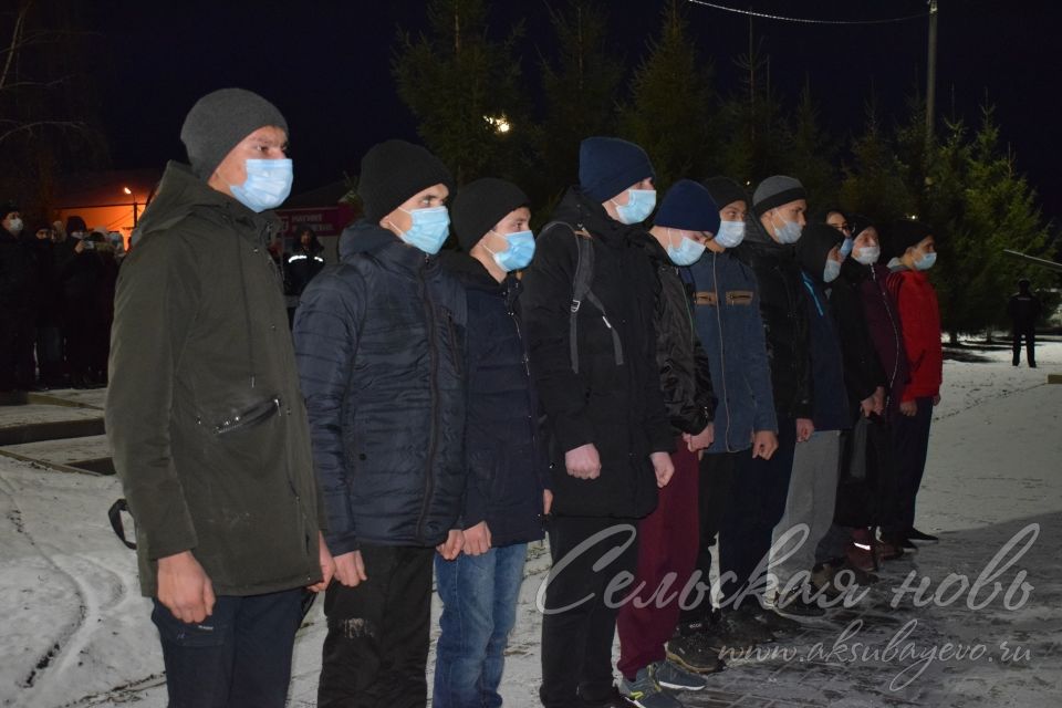 Аксубаевские новобранцы отслужат как надо и вернутся домой