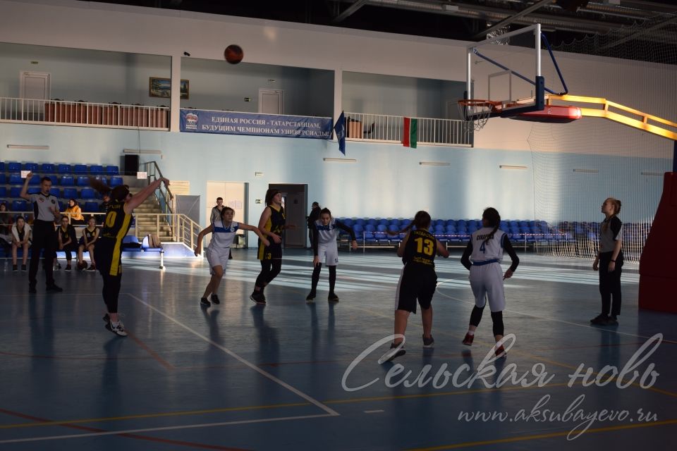 Аксубаевские баскетболистки соревнуются на Первенстве РТ