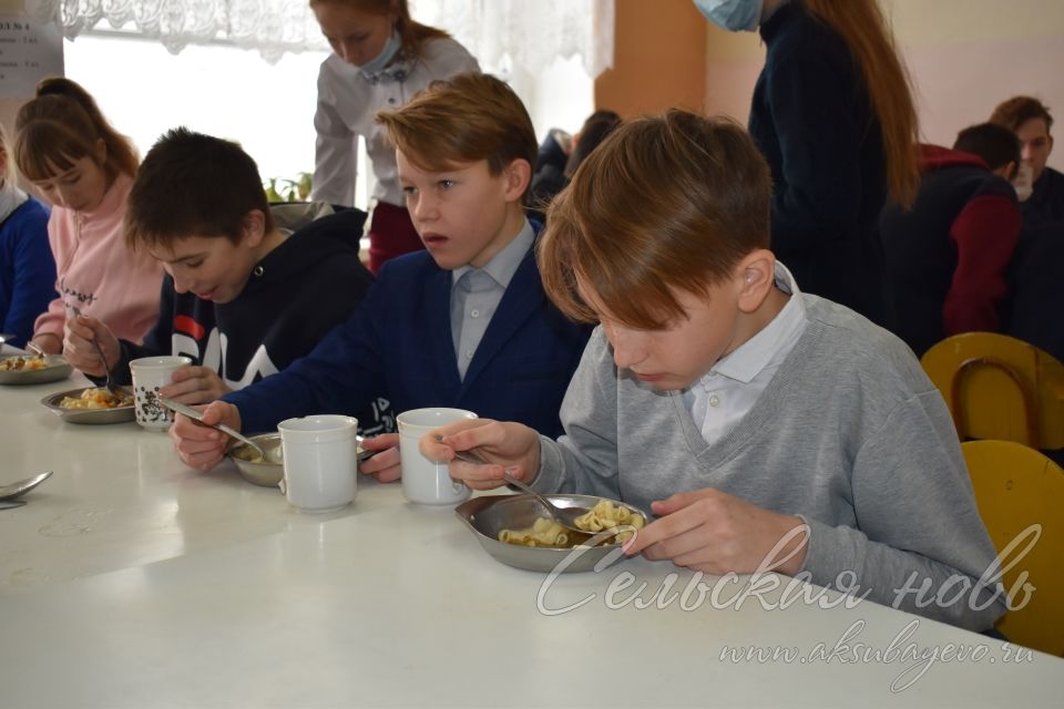 Как питаются в школах Аксубаевского района