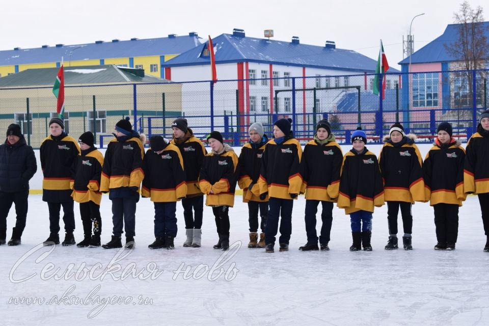 Аксубай хоккейчылары «алтын» кубок отты