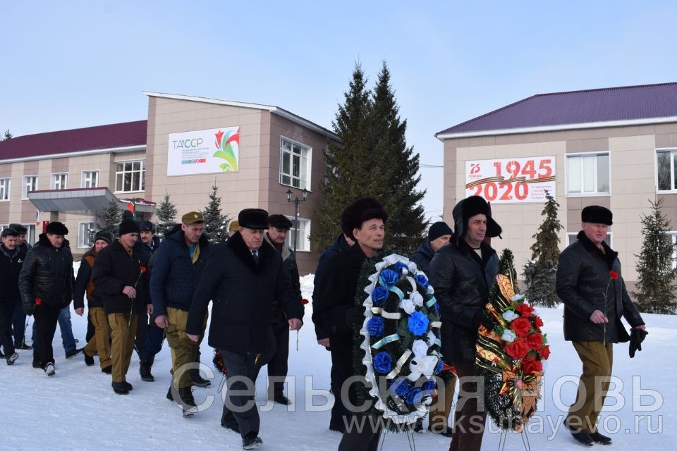 В Аксубаеве отметили 31-ую годовщину вывода советских войск из Афганистана