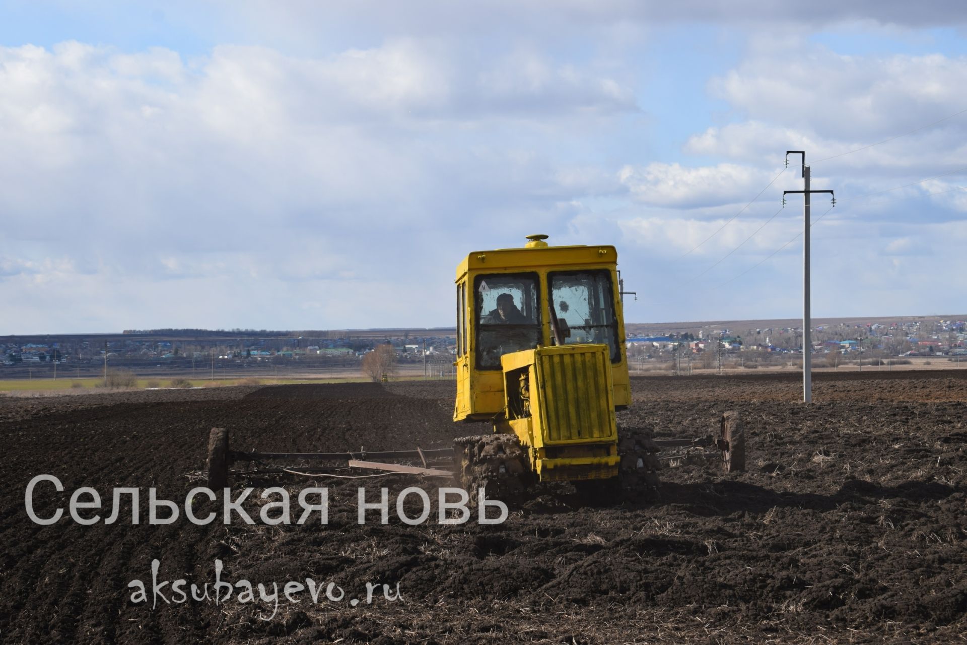 В учхозе Аксубаевского техникума начались полевые работы