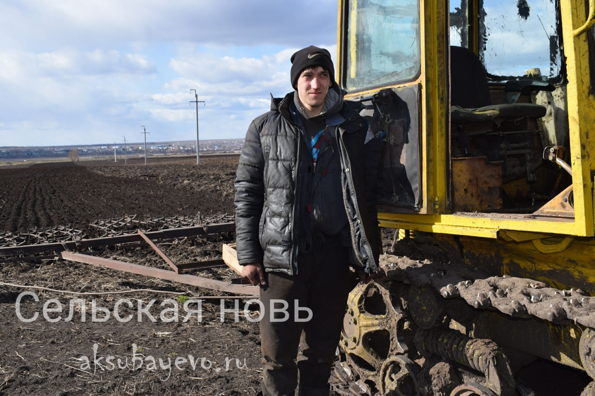 В учхозе Аксубаевского техникума начались полевые работы