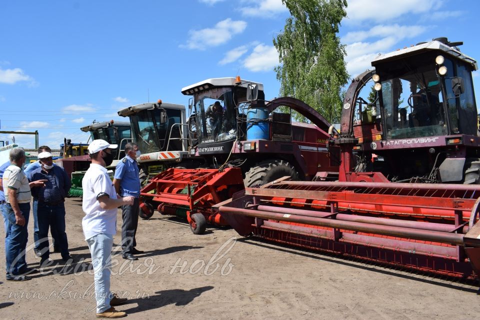 Аксубаевские земледельцы готовы к кормозаготовкам