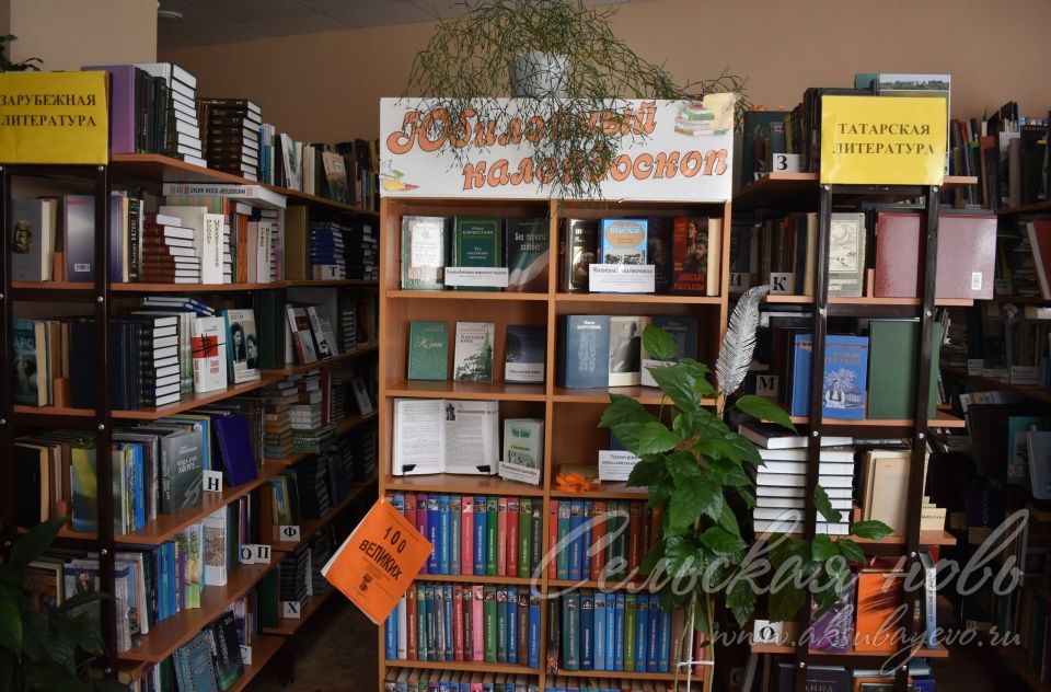 Аксубаевская библиотека всегда радует своих читателей
