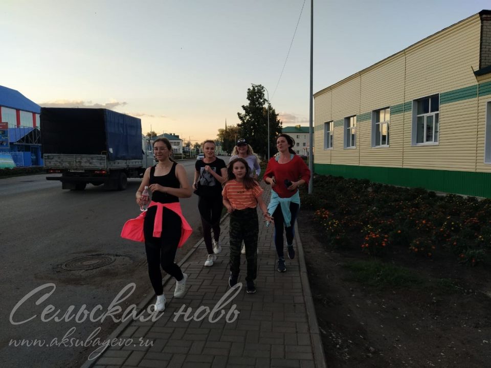В Аксубаеве прошел марафон здорового образа жизни