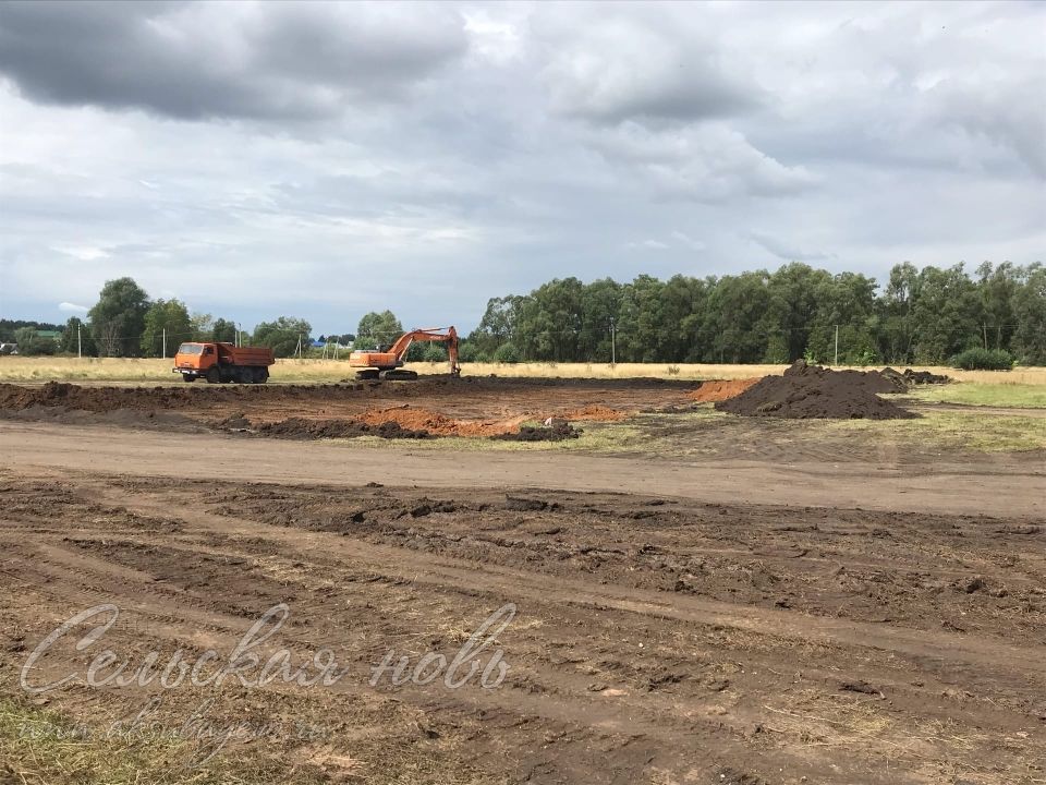 В Аксубаеве началось строительство футбольной площадки
