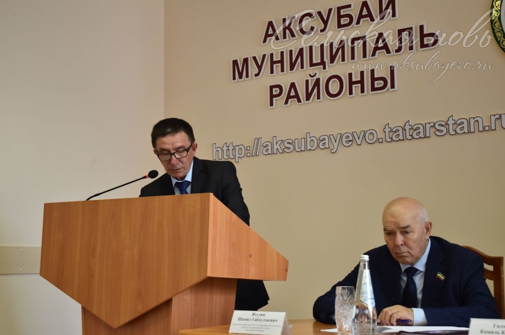 В Аксубаеве прошло заседание совета района