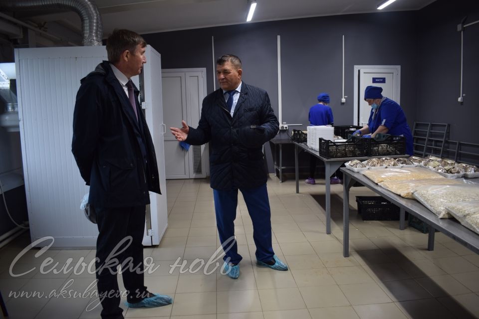 Министр экономики РТ Мидхат Шагиахметов встретился с аксубаевскими предпринимателями
