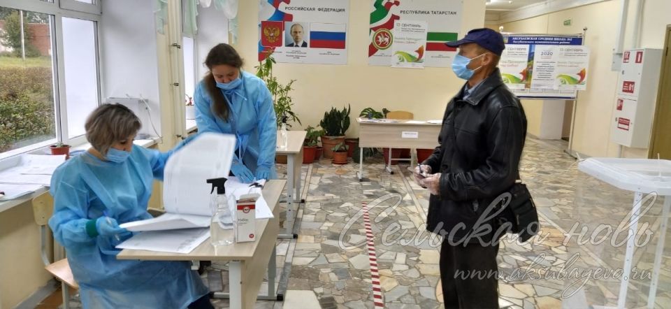 Аксубаевцы голосуют за стабильность и процветание республики