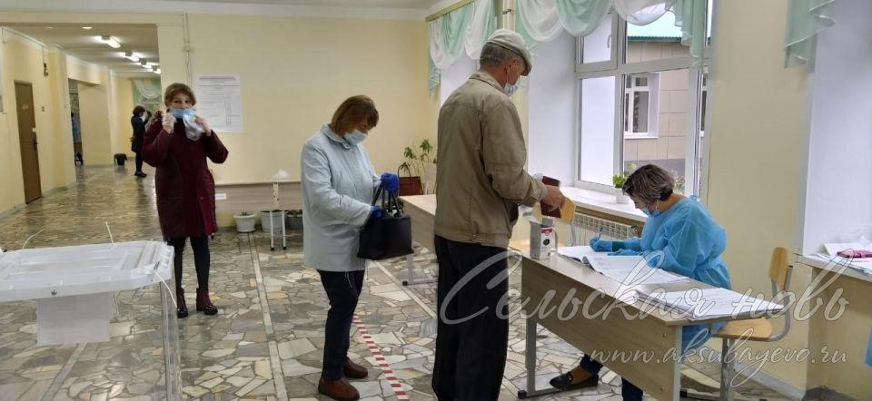 Аксубаевцы голосуют за стабильность и процветание республики